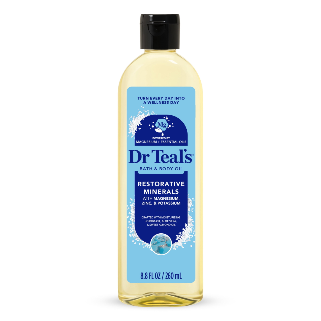 DR TEALS BATH&BODY OIL RESTORATIVE MINERALS 260ML
